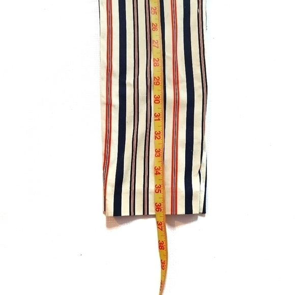 ZARA Basic  Multicolored Striped Pants - Picture 3 of 8